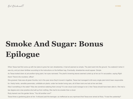 extras/smokeandsugar screenshot