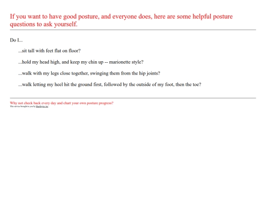 posture screenshot