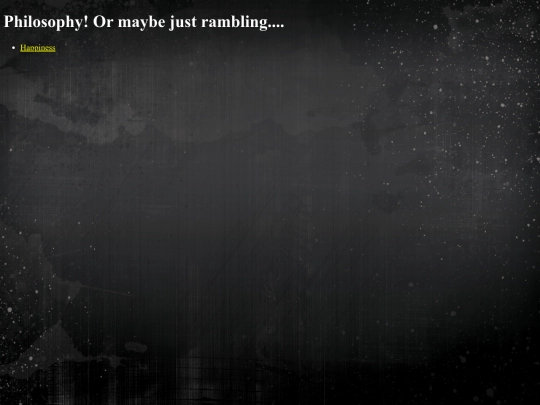 philosophy screenshot