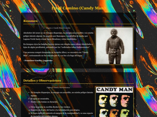 En el Camino (Candy Man) screenshot