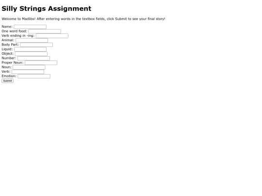 sillystrings screenshot