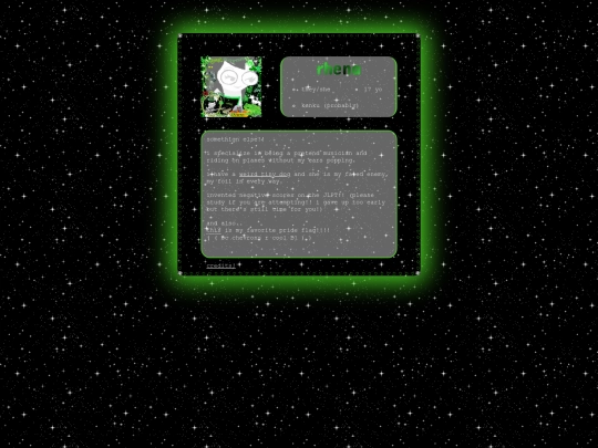 bio screenshot