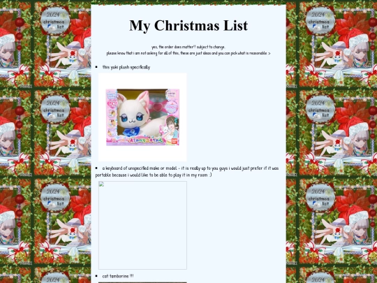 christmas-list screenshot