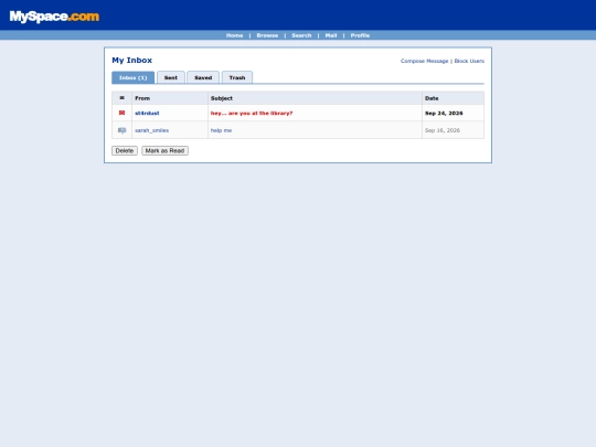 blogs/myspace_messages screenshot