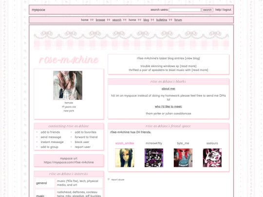 blogs/myspace_rose screenshot