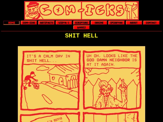 portal-links/1-COMICKS/SHIT-HELL screenshot