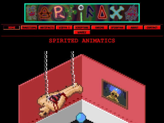 portal-links/2-ARTIFAX/spirits screenshot