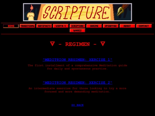 portal-links/4-SCRIPTURE/regimen screenshot