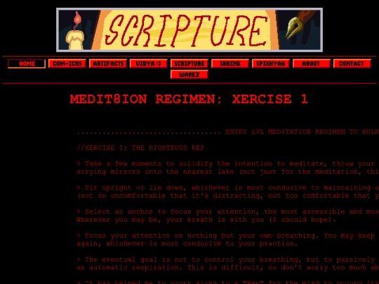 portal-links/4-SCRIPTURE/regimen/regimen_01 screenshot