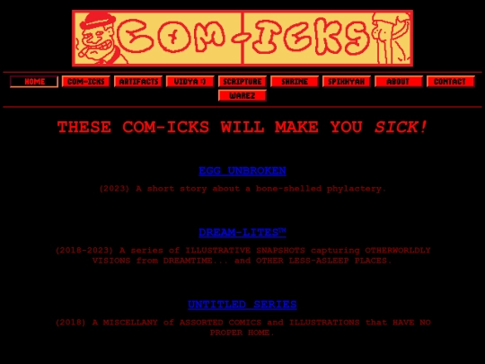 portal-links/comicks screenshot