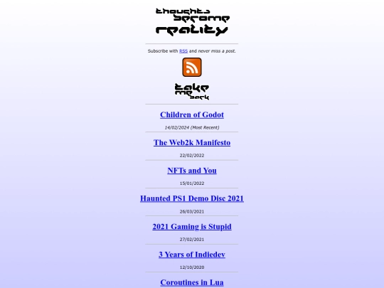 blog screenshot