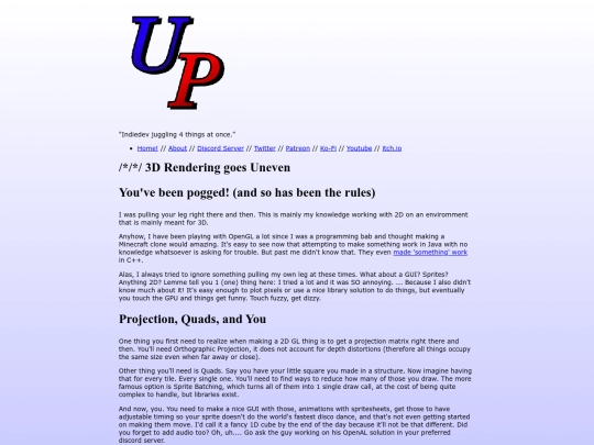 blog/2dgl screenshot