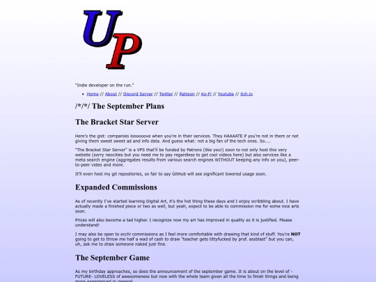 blog/september screenshot