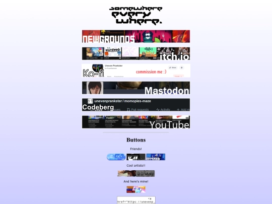 links screenshot