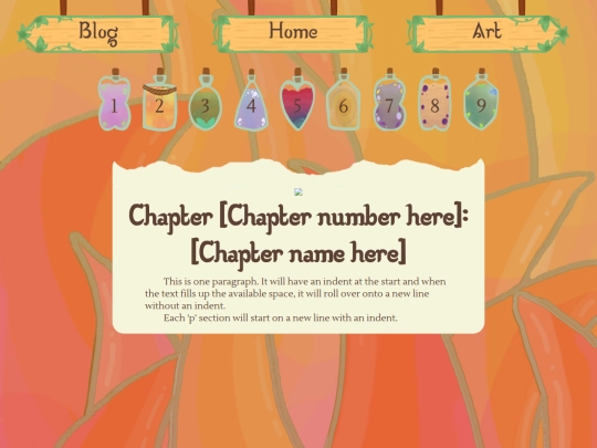 chapter/template screenshot