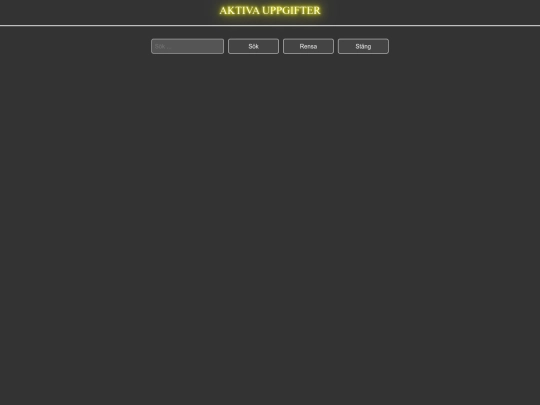 Calender/ActiveAssignments screenshot