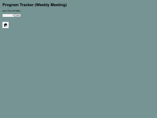 Program For Meetings/Public/Program Tracker (Weekmeeting) screenshot