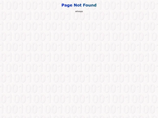 not_found screenshot