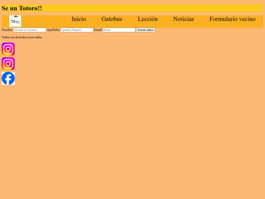 totoro/Formulario vecino screenshot