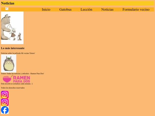 totoro/noticias screenshot
