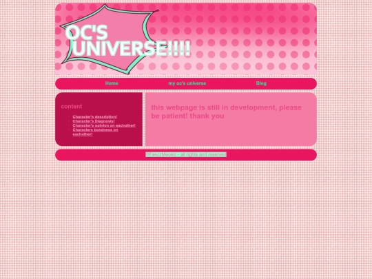 my oc's universe screenshot