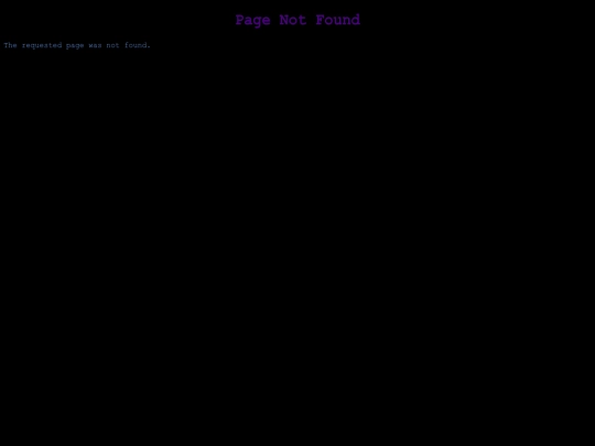 not_found screenshot