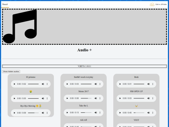 songs screenshot