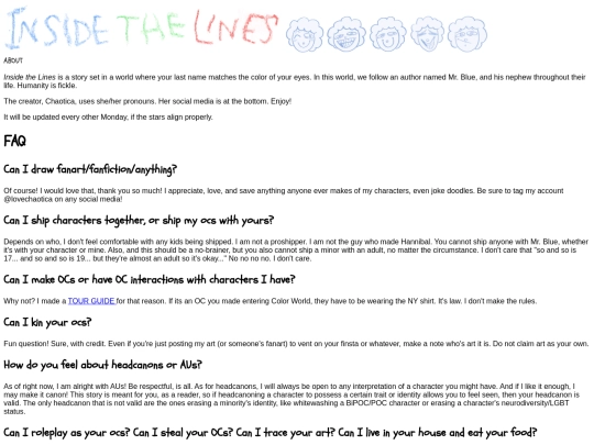 FAQ screenshot