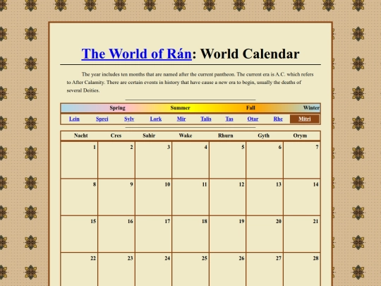 MONTHS/Mitri screenshot