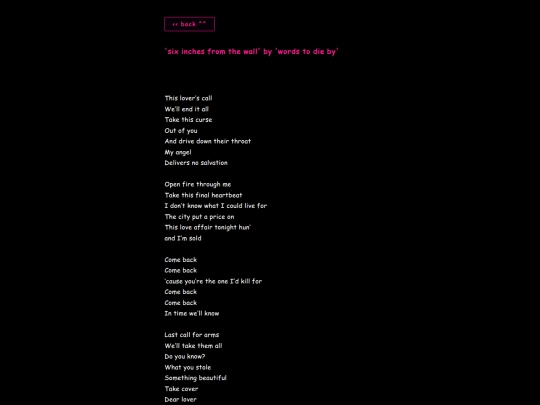 lyrics screenshot