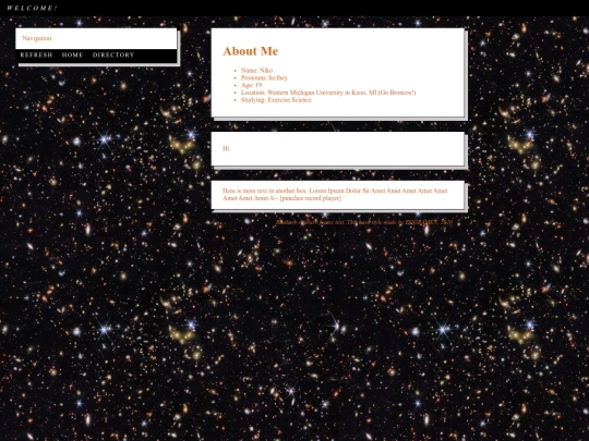 about-me screenshot