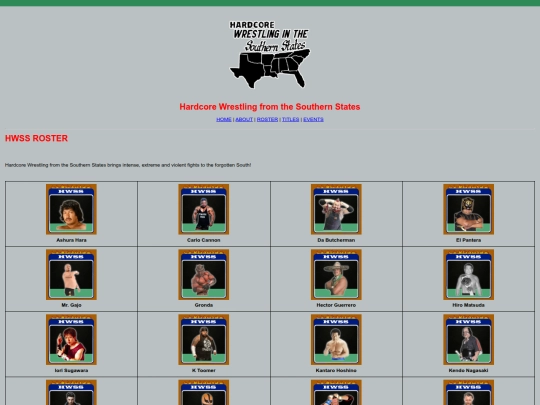hwss/hwssroster screenshot