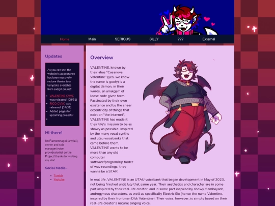 valentine screenshot