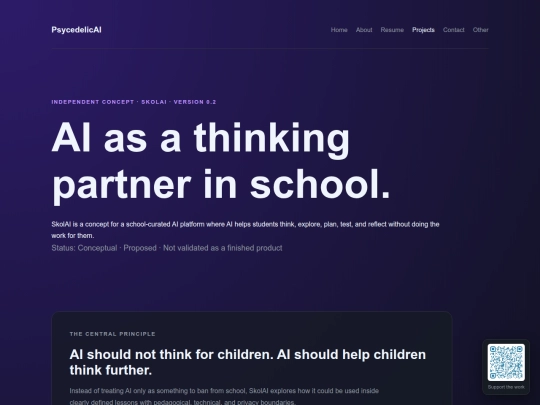 projects/skolai screenshot