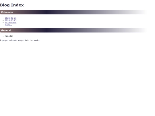 assets/blogdir screenshot