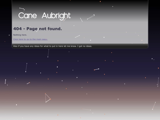 not_found screenshot