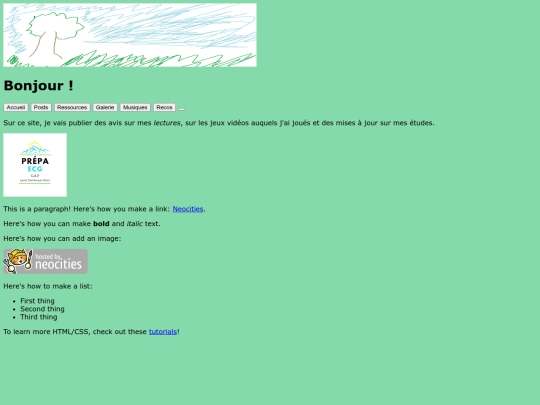 index screenshot