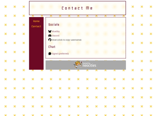 contact screenshot