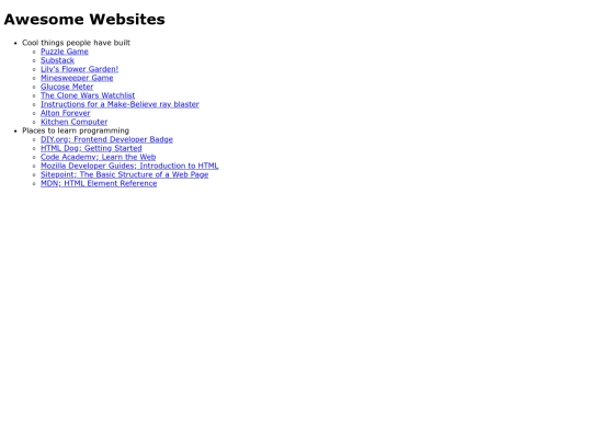 awesome-websites screenshot
