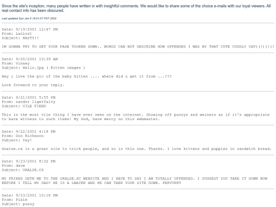 oralse/mail screenshot