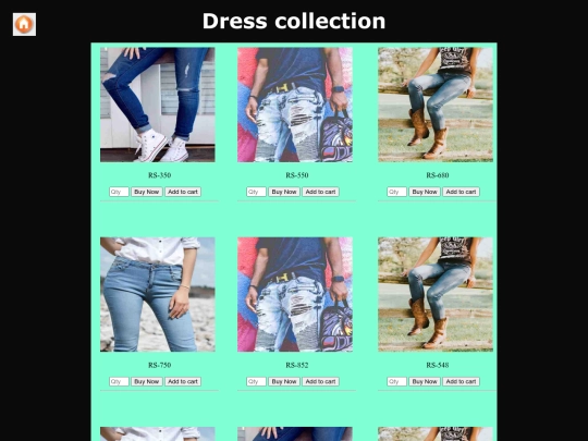fashion website/fasion website dress screenshot