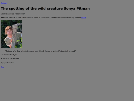 SonyaPoopman screenshot