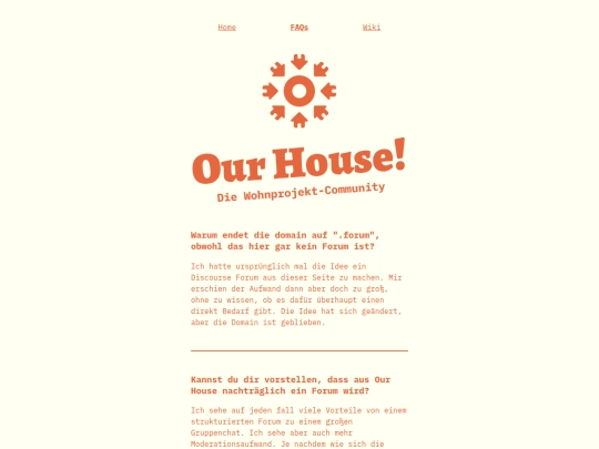 html/faqs screenshot