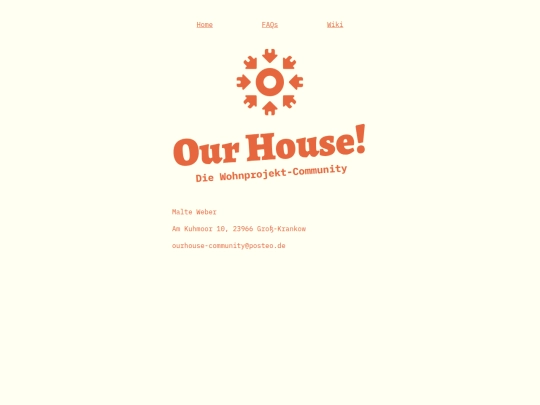 html/impressum screenshot
