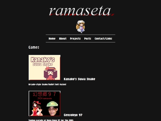 projects screenshot