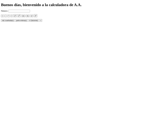 CalculadoraM5 screenshot
