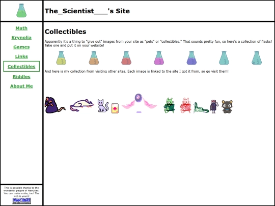 collectibles screenshot