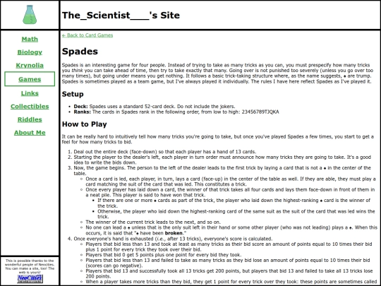 games/card_games/spades screenshot