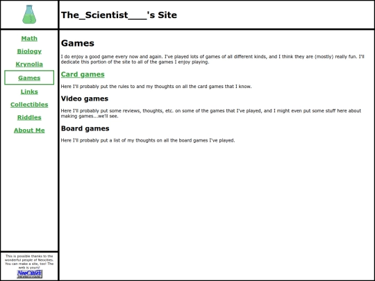 games screenshot