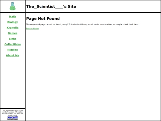 not_found screenshot